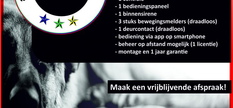 Advies en installatie van alarm- beveiligingssystemen Advies en installatie van alarm- beveiligingssystemen