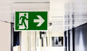 noodverlichting, openbare gebouwen, Buysrogge, lichtplan