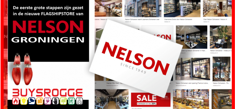 Buysrogge stapt in de branche van Nelson Schoenen. Buysrogge stapt in de branche van Nelson Schoenen.